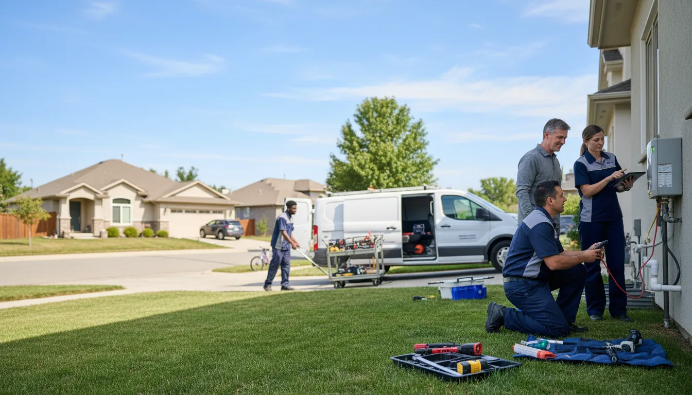 Tankless water heater service in Bakersfield, CA